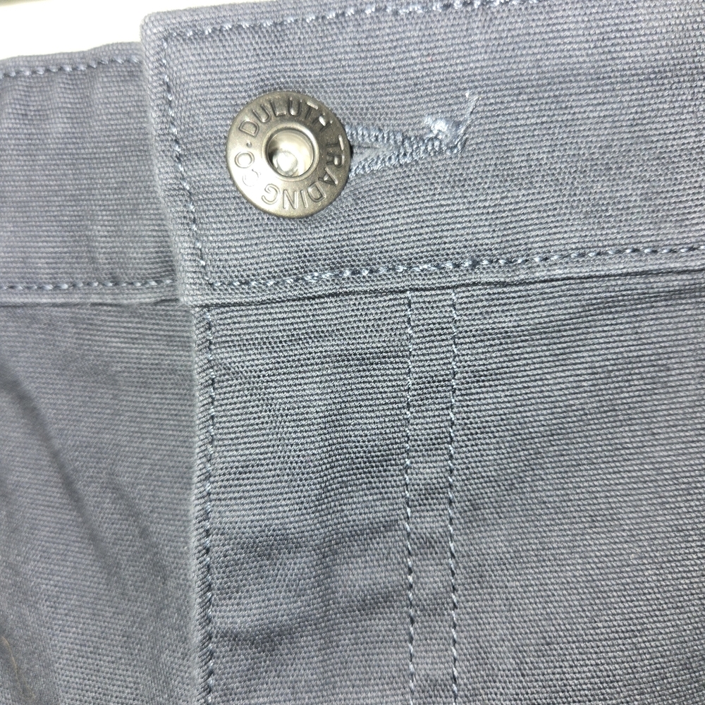 Mens Duluth Trading Co Flex Fire Hose Cargo Shorts Size 44 Navy - Picture 3 of 8